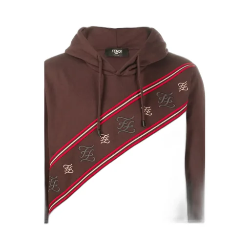 Ff Pattern Embroidered Sweater