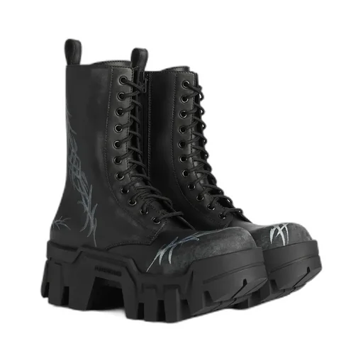 Bulldozer Lace-Up Bootie