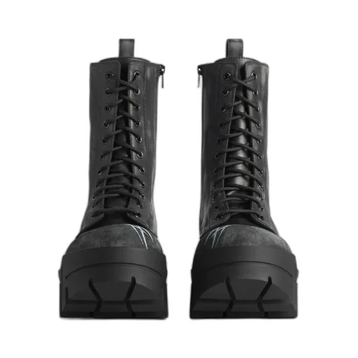 Bulldozer Lace-Up Bootie