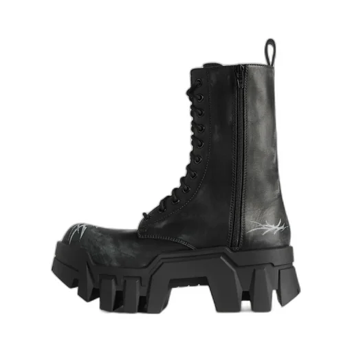 Bulldozer Lace-Up Bootie