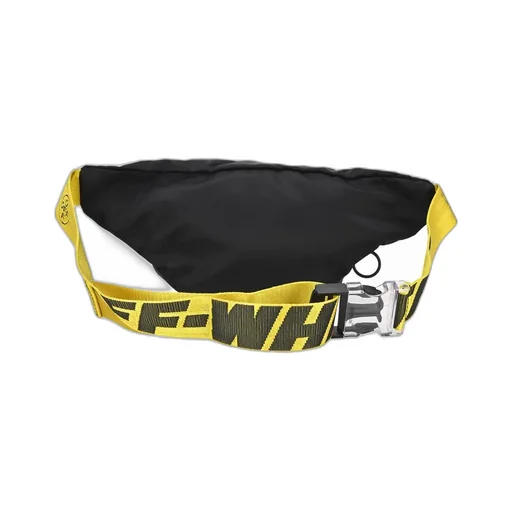 Patch Detail Nylon Belt Bag