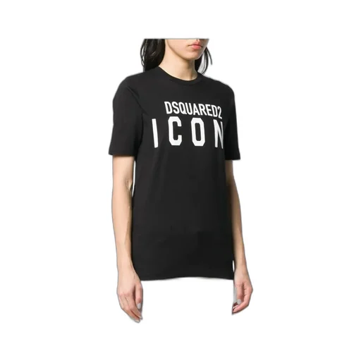 Dsquared2 Icon Logo Printed Crewneck T-Shirt