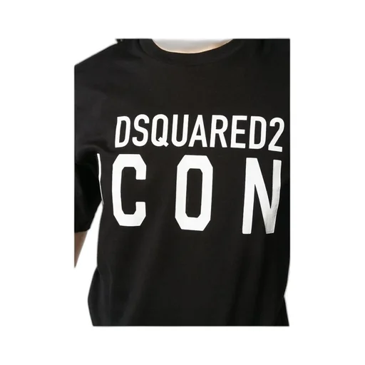Dsquared2 Icon Logo Printed Crewneck T-Shirt