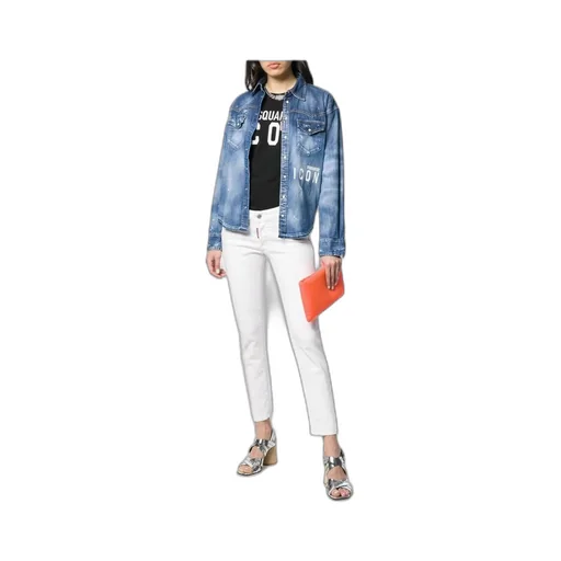 Dsquared2 Icon Logo Printed Crewneck T-Shirt