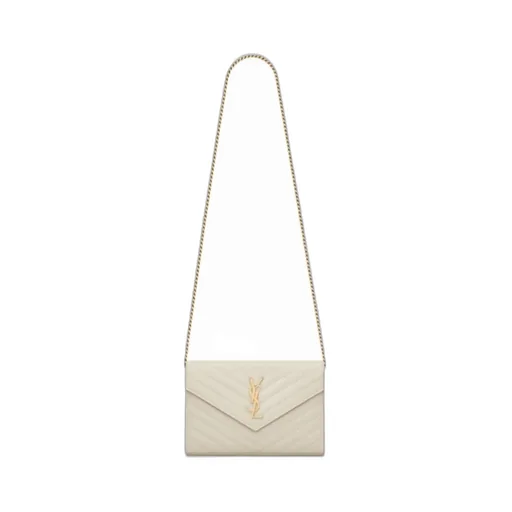 Saint Laurent Classic Cassandre Chain Wallet