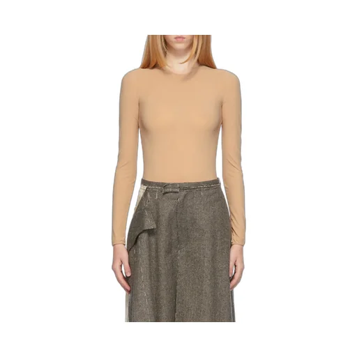 Maison Margiela Four-Stitch Long-Sleeve Bodysuit