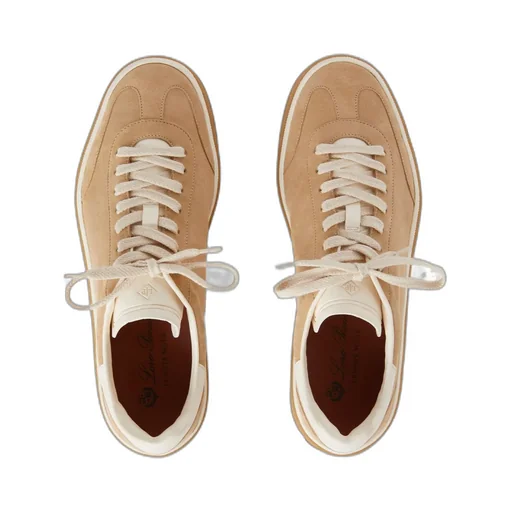Loro Piana Low-Top Lace-Up Sneakers