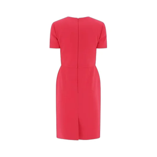 Elie Saab Cady Gathered Crewneck Dress
