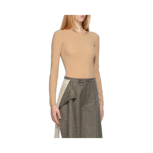 Maison Margiela Four-Stitch Long-Sleeve Bodysuit