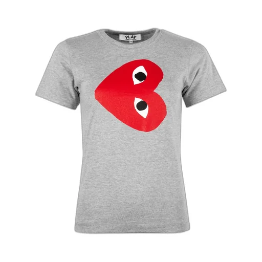 Round Collar Printed T-Shirt