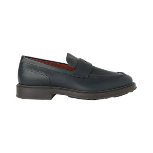 Travis Penny-Slot Leather Loafers