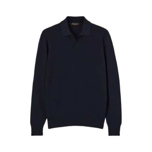 Loro Piana Buttonless Polo Shirt