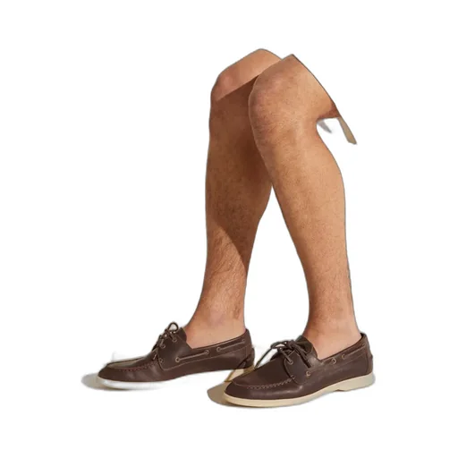 Loro Piana Lace-Up Flat Shoes