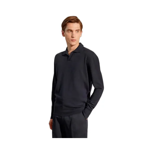 Loro Piana Buttonless Polo Shirt
