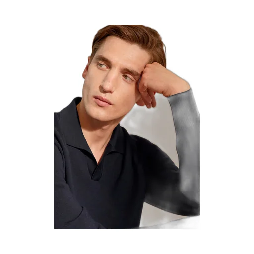 Loro Piana Buttonless Polo Shirt