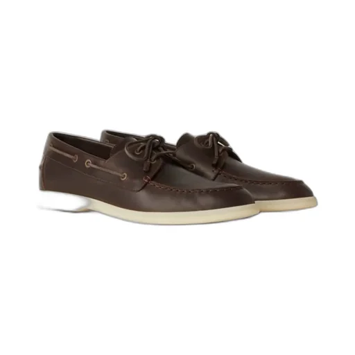 Loro Piana Lace-Up Flat Shoes