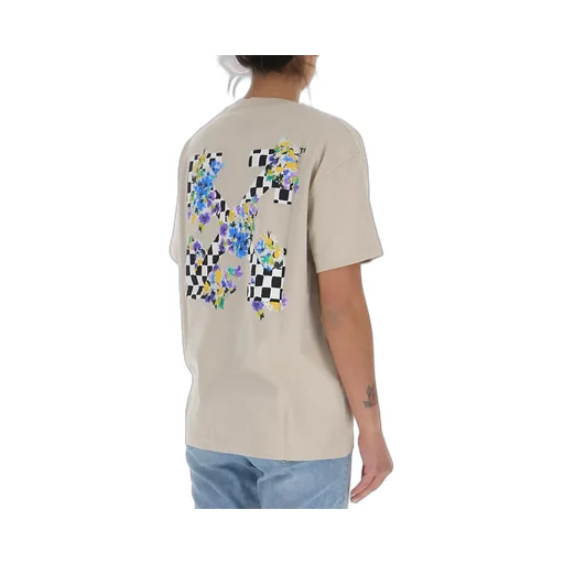 Check Arrows Print T-Shirt