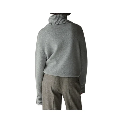 Half Zipper Long-Sleeved Sweater