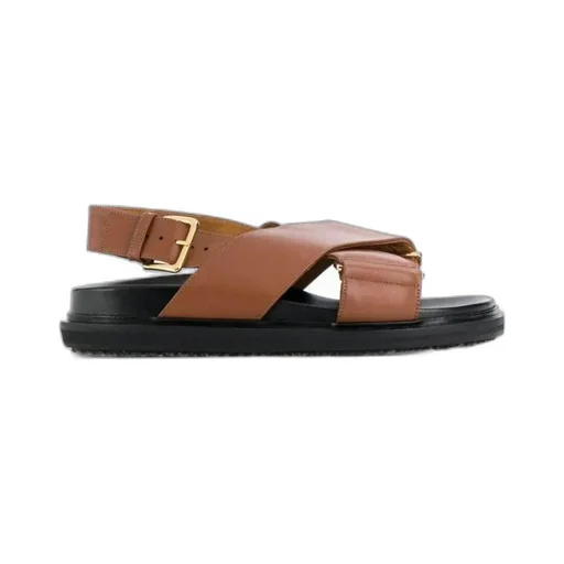 Marni Criss-Cross Fussbett Sandals