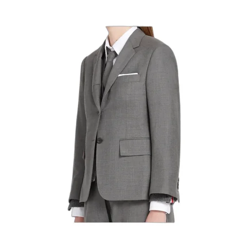 Thom Browne Single-Breasted Twill Blazer