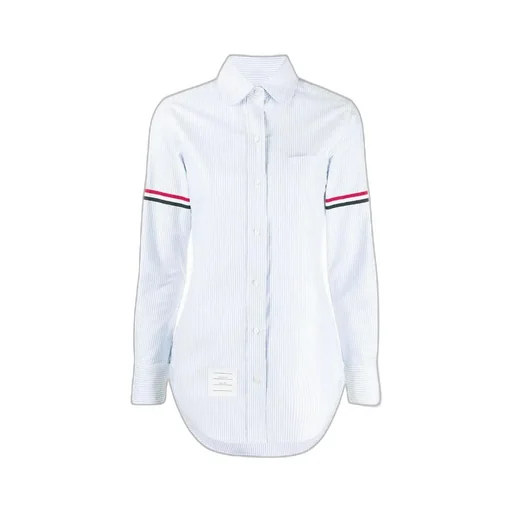 Thom Browne 4-Bar Striped Shirt