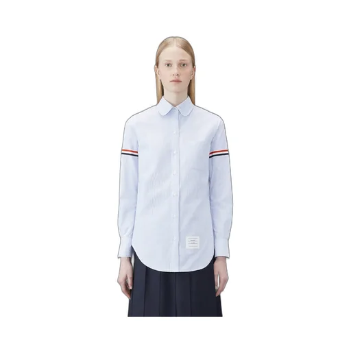 Thom Browne 4-Bar Striped Shirt