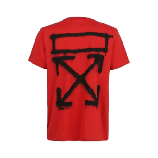 Spray-Print Cotton T-Shirt