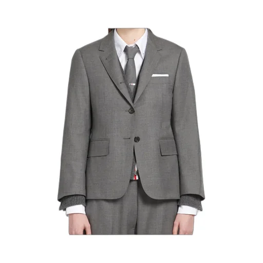 Thom Browne Single-Breasted Twill Blazer