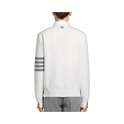 Thom Browne 4-Bar V-Neck Cardigan