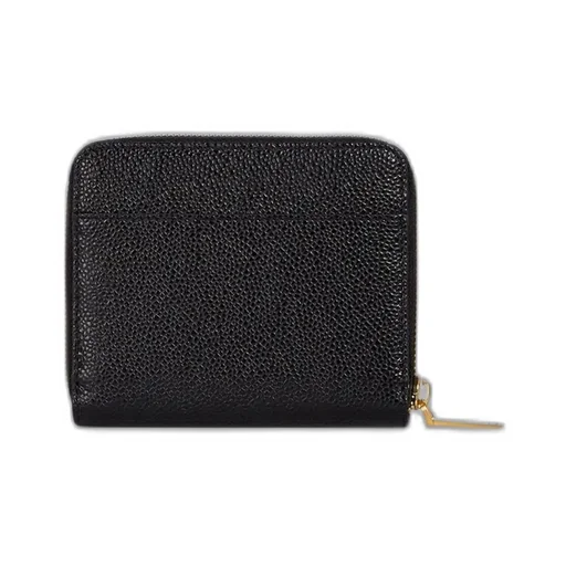 Thom Browne Logo Embossed Zipped Wallet