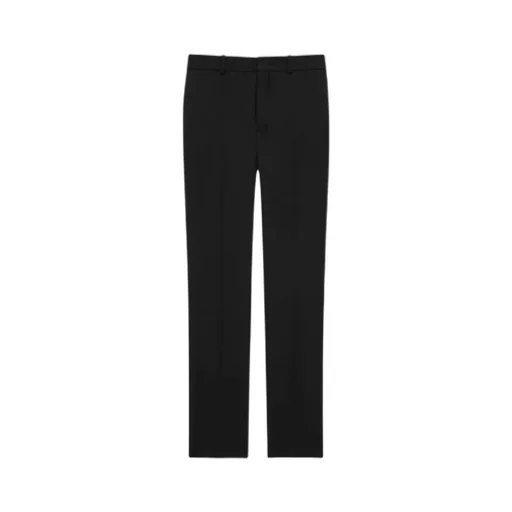 Saint Laurent High Waist Slim Fit Trousers