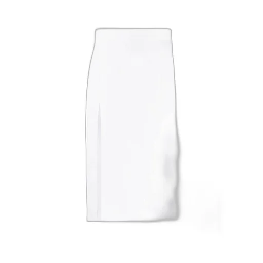 Slit-Detail High-Waisted Skirt