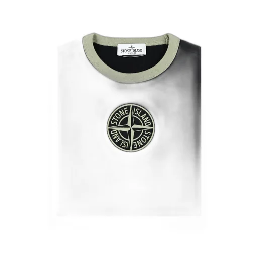 Stone Island Junior Logo Detailed Crewneck Sweatshirt