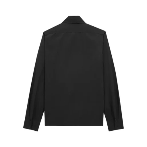 Saint Laurent Cassandre Buttoned Straight Hem Shirt