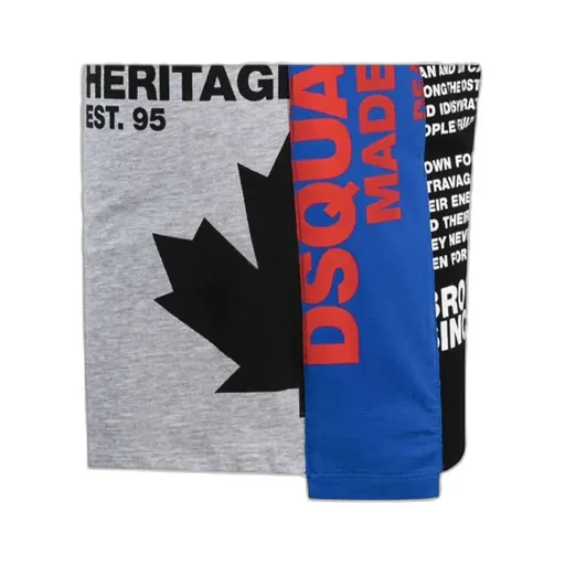 Logo-Print Colour-Block T-Shirt