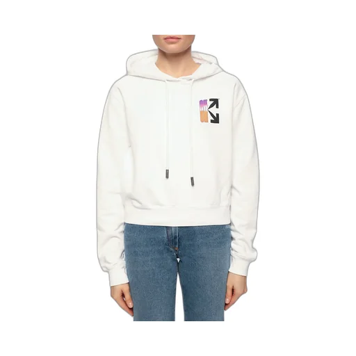 Arrow Logo Cotton Hoodie