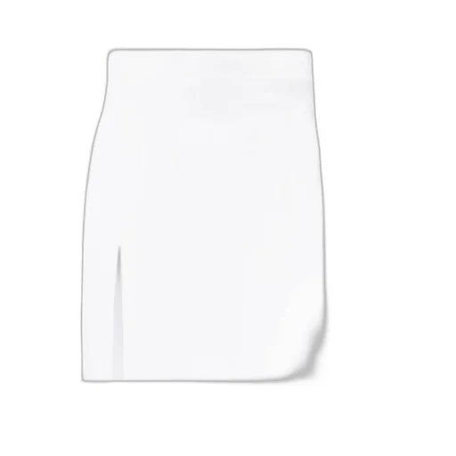 Slit-Detail High-Waisted Skirt