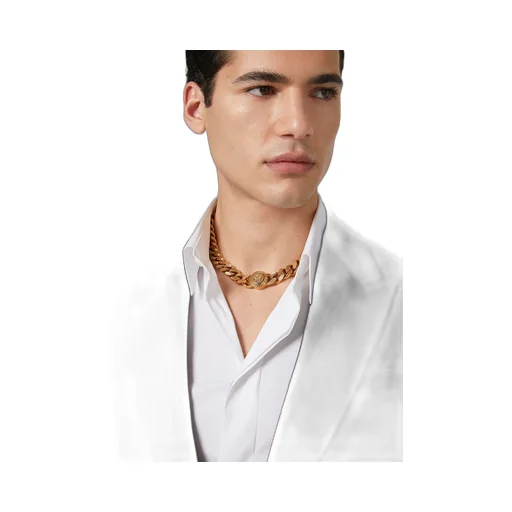 Medusa Chain-Link Necklace