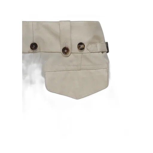 Maison Margiela Buttoned Wide Leg Trousers