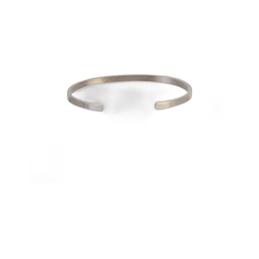Number-Engraved Cuff Bracelet