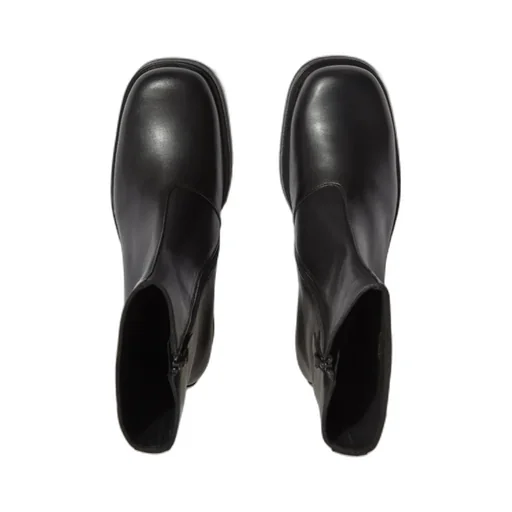 Black Cuban Ankle Boots
