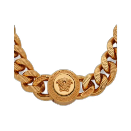 Medusa Chain-Link Necklace