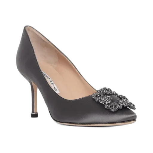 Hangisi 70 Gem Clasp High Heels