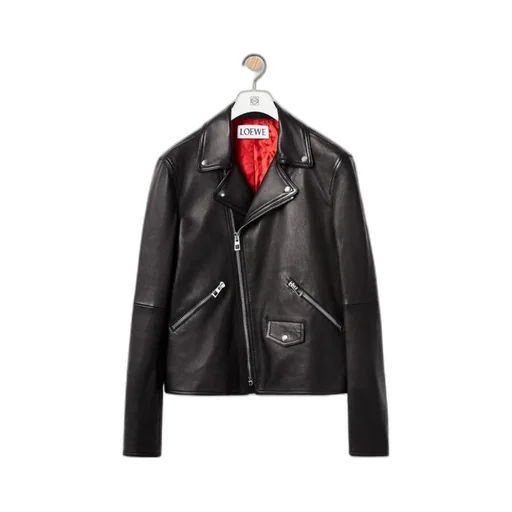 Loewe Leather Biker Jacket