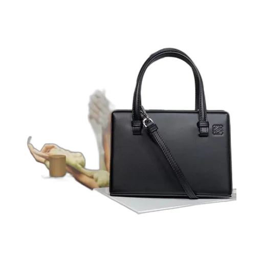 Postal Bag In Natural Calfskin