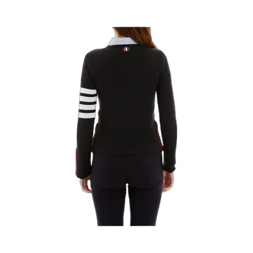 Thom Browne 4-Bar Crewneck Jumper