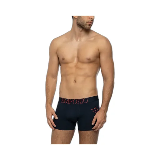 Navy Blue Logo Boxers
