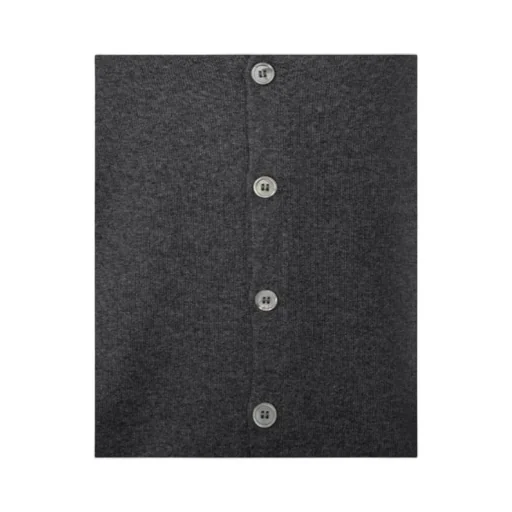 Sleeveless Wool Knitted Cardigan