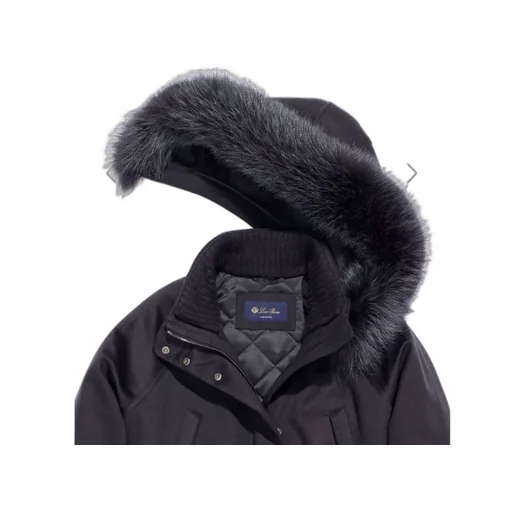 Loro Piana Icery Hooded Long Jacket