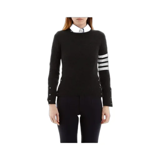 Thom Browne 4-Bar Crewneck Jumper